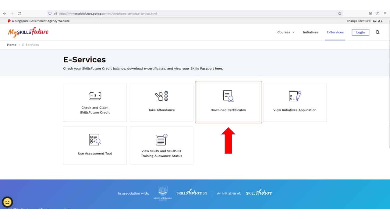 How to Download Statement of Attainment (SOA)