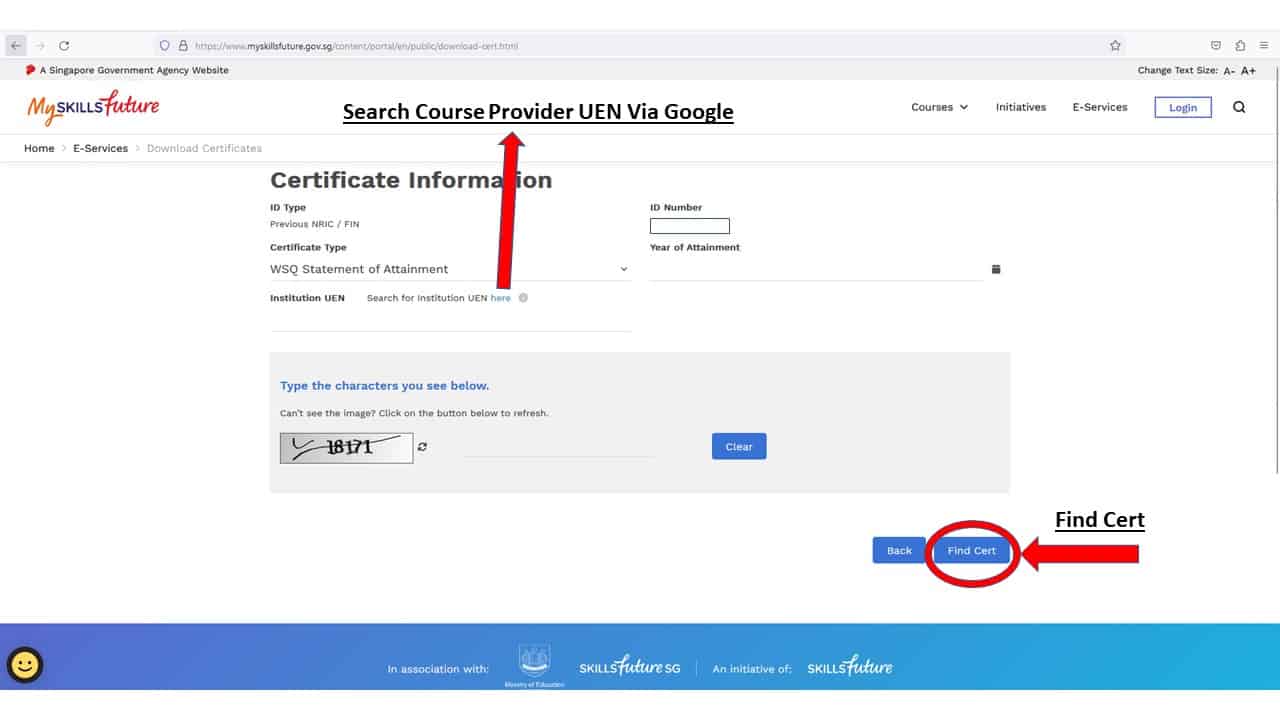 How to Download Statement of Attainment (SOA)